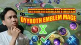EKSPERIMEN DYYROTH PAKE EMBLEM MAGE || Mobile Legends