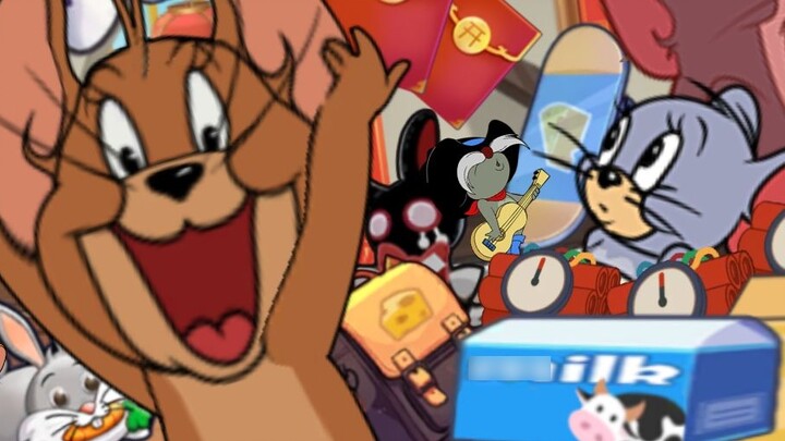 Cat and Mouse Celebrate Chinese New Year 2