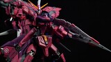 Red! Multiple knives! 2887! Aslan's self-destruct car ~ Bandai MG Saint Shield Gundam Works Display