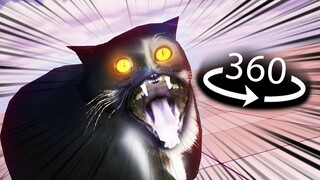 360° Maxwell The Cat ATTACKS YOU!