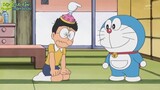 Review Phim Doraemon | Mũ Ngoại Cảm, Máy Tái Tạo Khuôn Mặt Vị Khách