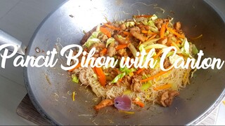 Pancit Bihon with Canton | Pansit Canton Bihon