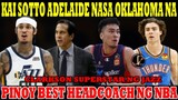 Kai SOTTO nasa OKLAHOMA na | CLARKSON MAIN Superstar na ng JAZZ | PINOY Best HEAD COACH sa NBA