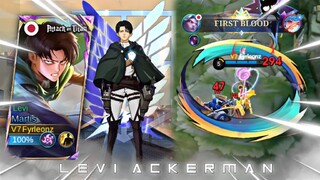 REVIEW SKIN LEVI ACKERMAN!, KEREN PARAH!!!