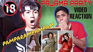 1096 GANG PAJAMA PARTY TIKTOK ( PAMPARAMPAMPAM) REACTION VIDEO