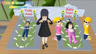 Baby Titan Celine Yuta Meninggal Di Tembak Penjahat 2 | Mio Nangis 😰 Sakura School Simulator
