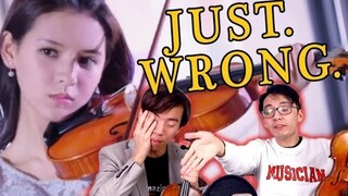 TwoSetViolin: Loopholes on classical music in a tv show