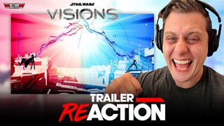 Star Wars Visions | Official Trailer | Reaction | Disney+ | Anime