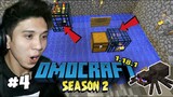 OMOCRAFT S2 #4 - GUMAWA AKO NG "DOUBLE SPIDER EXP FARM" (Filipino Minecraft SMP)
