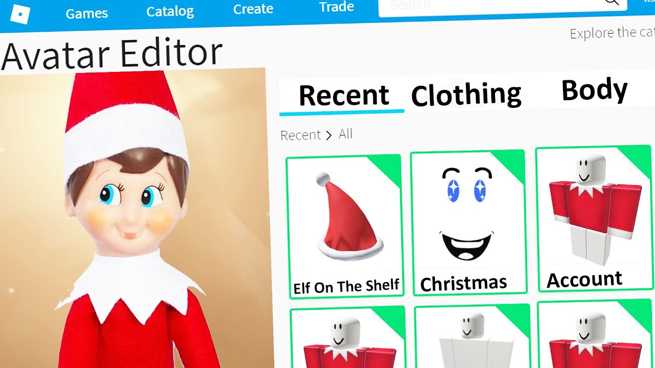 Tạo tài khoản Elf on the Shelf trên Roblox và khám phá thế giới ảo thần tiên bí ẩn của loài yêu tinh. Với các tính năng mới, bạn có thể khám phá vô vàn điều thú vị trên thế giới của loài yêu tinh, tạo ra những trò chơi thú vị và kết nối với hàng triệu người chơi trên toàn thế giới. Cùng truy cập Roblox và tham gia với Elf on the Shelf ngay bây giờ!