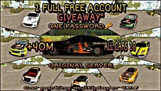 [🔴2 Free Account Giveaway#225 ] Car Parking Multiplayer 4.7.8
