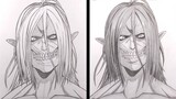 How to Draw Eren Yeager Titan Form - [Shingeki no Kyojin]