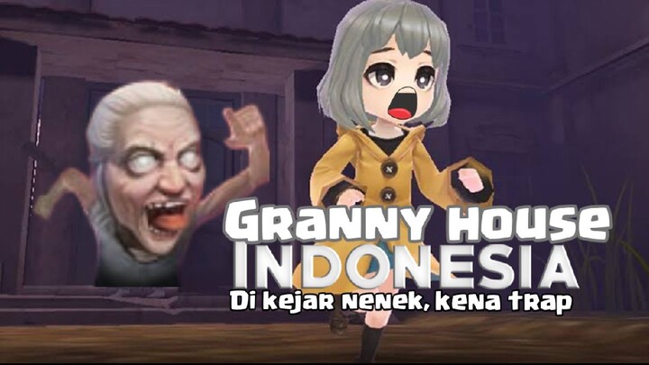 Di kejar nenek-nenek,kena trap / Granny house / Gameplay Granny house android