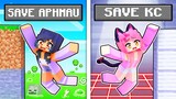 Save APHMAU or Save KC in Minecraft?!