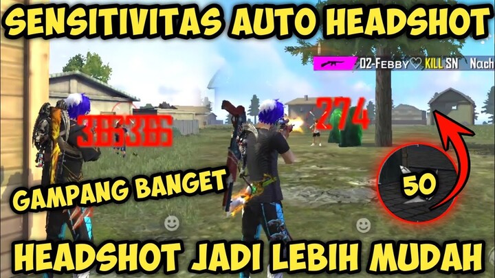 100% HEADSHOT 😎 SENSITIVITAS HEADSHOT TERBARU SETELAH UPDATE 😱 COCOK UNTUK SEMUA HP