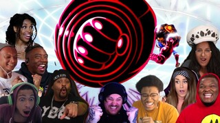 KING KONG GUN ! LUFFY VS DOFLAMINGO ! ONE PIECE EPISODE 733 BEST REACTION COMPILATION