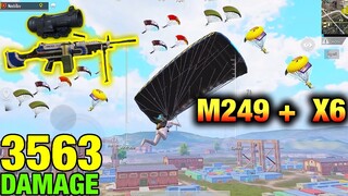 Combo M249 + 6X | Sức Mạnh Đã Được Hồi Phục Sau Khi Bị NERF [PUBG Mobile]