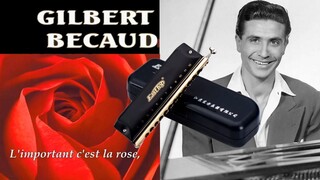 Gilbert becaud - l'important c'est la rose - Harmonica