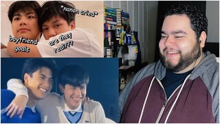 OhmNanon being an iconic couple for 9 minutes 54 seconds straight | Reaction