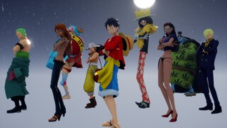 [MMD One Piece x BTS] - Mugiwara Crew Dance Butter BTS