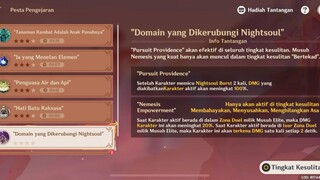 Genshin Impact “ Domain Yang Dikerumbungi Nightsoul