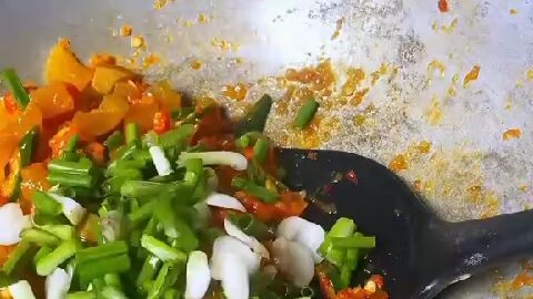 tumis kikil pedas