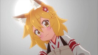 The cutest anime of spring 2019 (Kitsune no Senko-San)