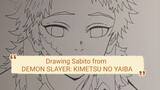 🟠 Drawing Sabito from DEMON SLAYER: KIMETSU NO YAIBA