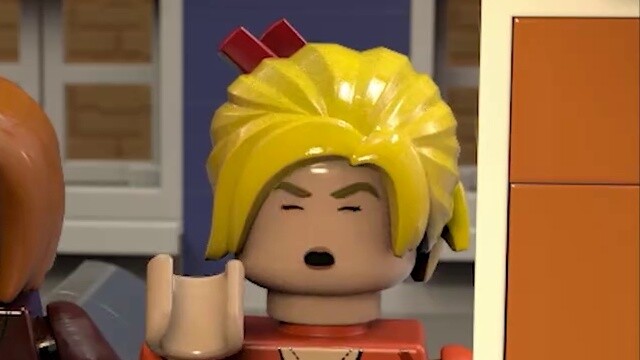 It took two months to recreate Phoebe's famous scene from Friends with LEGO