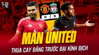 MAN UNITED 0 - 3 LIVERPOOL: BÃO CHẤN THƯƠNG HOÀNH HÀNH, QUỶ ĐỎ THUA CAY ĐẮNG TRƯỚC ĐẠI KÌNH ĐỊCH