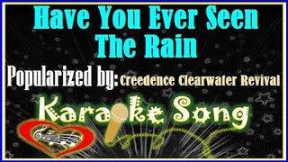 Have You Ever Seen The Rain Karaoke Version by Creedence Clearwater Revival-Karaoke Cover