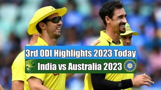 Ind vs Aus ODi Highlights | India vs Australia Highlights | India vs Australia Live Match Today