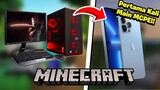 Ketika Youtuber Minecraft Komputer Bermain Di HP!! Bingung Sendiri wkwk!! 🤢🤮😱
