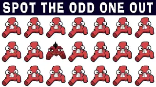 Can You Spot The Odd Alphabet Lore Out #230 | Odd One Out Alphabet Lore Quiz