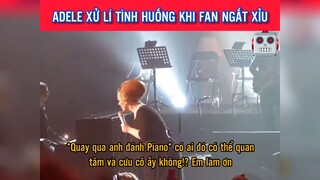 ADELE xử lý tình huống khi fan ngất xỉu #usuk