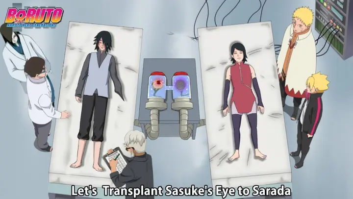 Sarada Feels Great Power After Receiving her Father's Eyes - 6 Sasuke's Legacy for Sarada