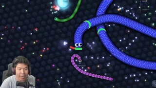 คลิปสั้น] 1 เมา 2 เมา.....| Slither io