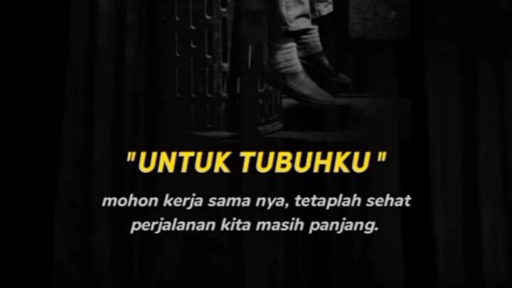 teruntuk tubuh