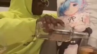 Lil uzi vert, and his anime bodypillow