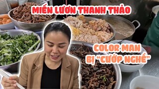 Bà xã Color Man lần đầu review món Miến lươn, Color Man ra tay cầm camera quay cho vợ