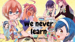 REVIEW KOMIK WE NEVER LEARN