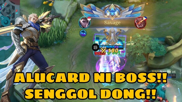 Momen kill Alucard!! 16 Kill!! Savage!! MOBILE LEGENDS