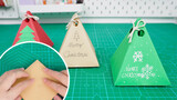 [Keseharian] Papercraft: Kotak Hadiah Cantik untuk Natal