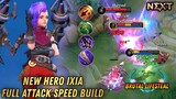 Ixia Full Attack Speed Build Brutal Damage & Lifesteal - Mobile Legends Bang Bang