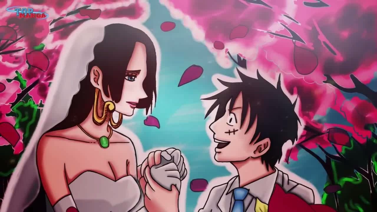 Luffy và Boa Hancock sẽ là đôi cặp cưới hoàn hảo trong tưởng tượng của bạn. Hãy khám phá bức tranh đầy cảm xúc và mơ mộng này để tham gia vào đám cưới của hai nhân vật yêu thích.