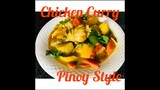 CHICKEN CURRY Pinoy Style/Paraan ng Pagluto