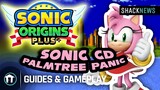 Sonic Origins Plus - Sonic CD Palmtree Panic - Amy Gameplay (4K HD)