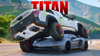 HOT PURSUIT - NISSAN TITAN ! SEMUA DI LIBAS !! GTA V ROLEPLAY