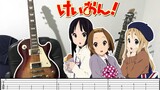 [TABS] K-ON! Movie ED【Singing!】Guitar Cover