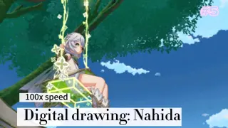 Nahida Digital drawing pt.2